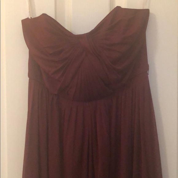 David’s Bridal Style Your Way Dress Wine - Picture 3 of 6